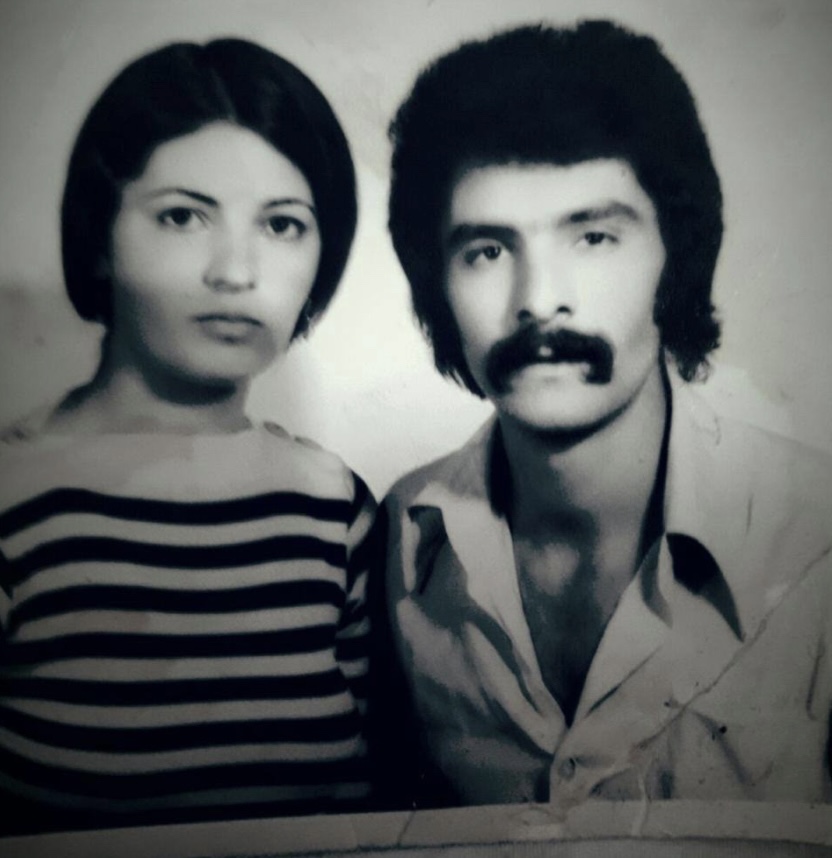 اقدس و مجتبی یک ماه بعد از ازدواج