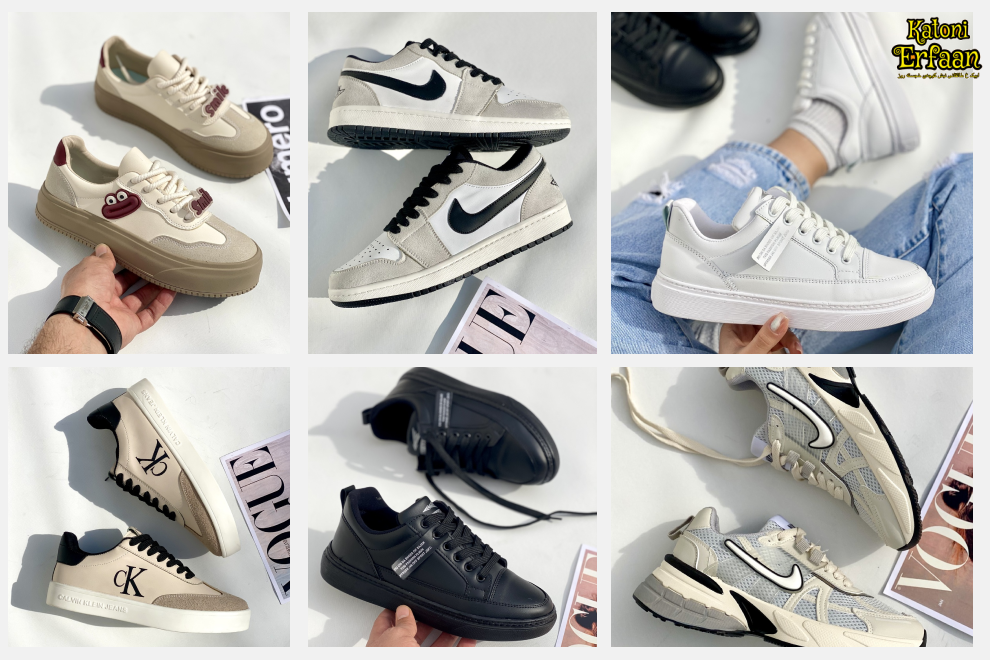 انواع کتونی دخترانه با کیفیت و تنوع بالا