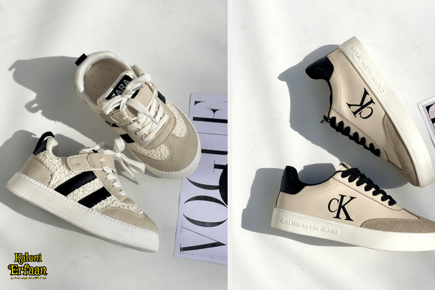 کتونی های ونس وارداتی فروشگاه کتونی عرفان