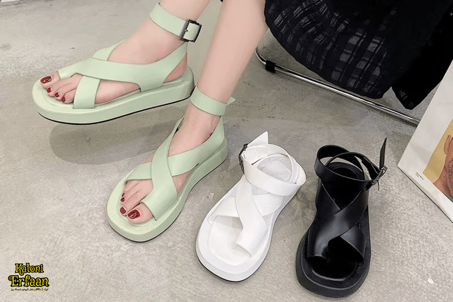 صندل دخترانه شیک