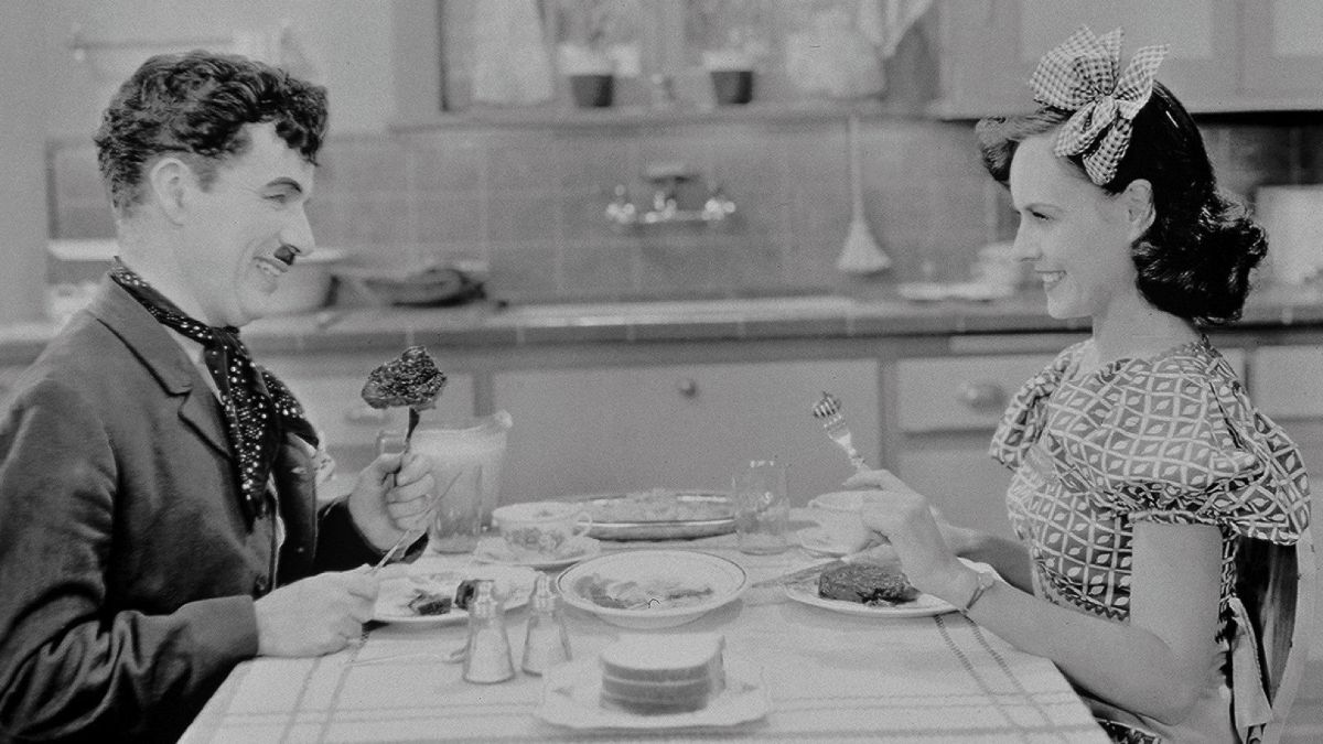 چارلیچاپلین و پولت گادرد در عصر جدید