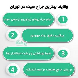 بهترین جراح سینه در تهران