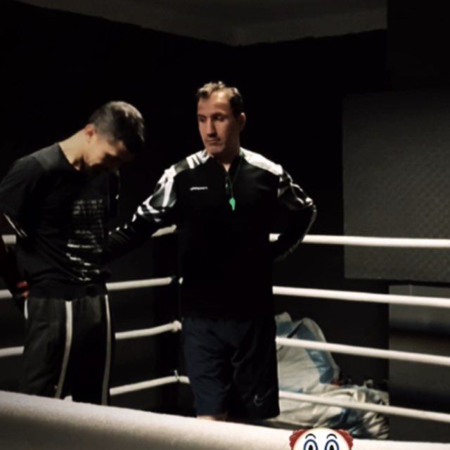 آیت علی محمدی مربی بوکس استان قزوین