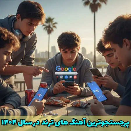 پرجستوجوترین آهنگهای ترند سال