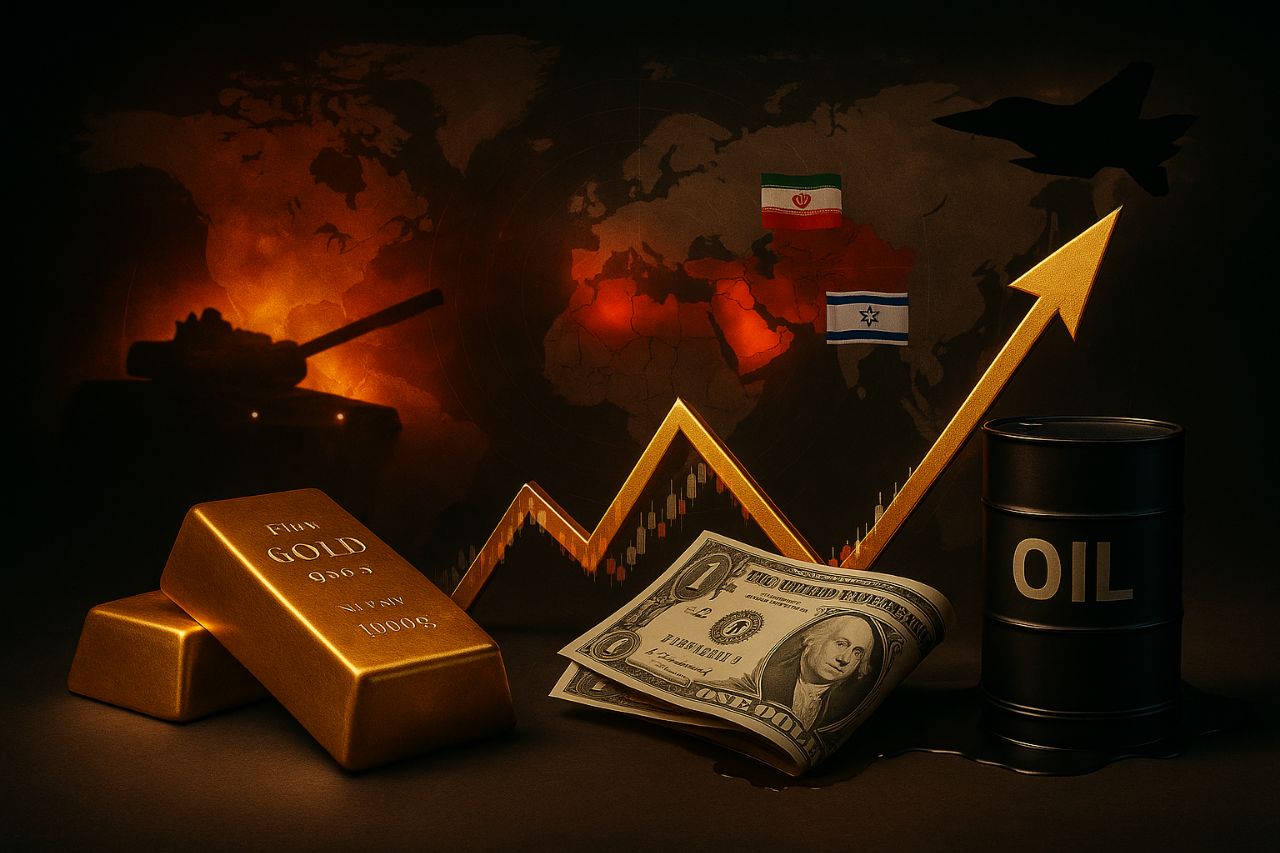 تحلیل بازارهای مالی در سال ۲۰۲۵؛ نقش طلا، نفت و دلار در دوران بحران‌های ژئوپلیتیکی و پناهگاه‌های امن سرمایه