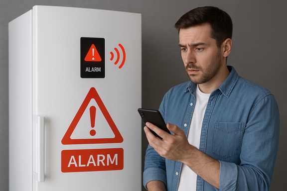 چرا یخچالم بوق ممتد میزنه