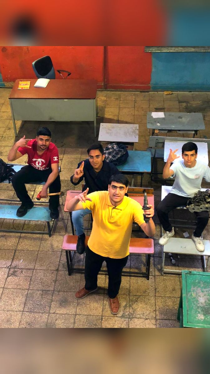 هنرستان قدس کارگاه مکانیک📸♥️