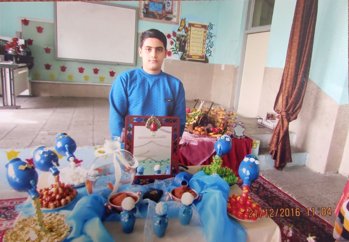 مدرسه معلم عید نوروز ساعت ۱۱:۰۴ دیقه