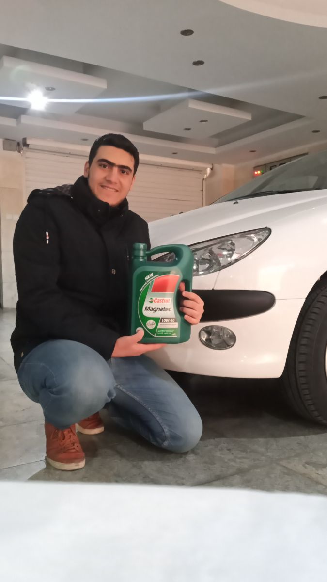 پارکینگ خانه با قوطی روغن خالی کاسترول💡