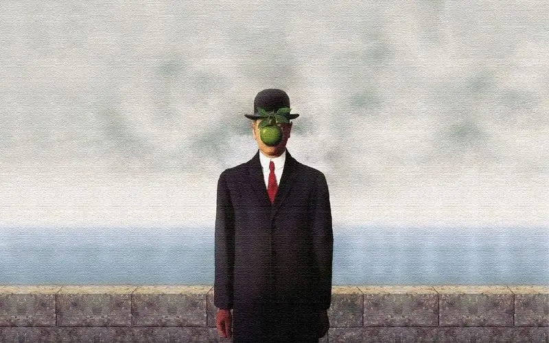 Rene Magritte/The Son of Man1964