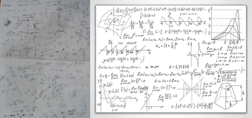 چرک نویس واقعیvsغیرواقعی😁