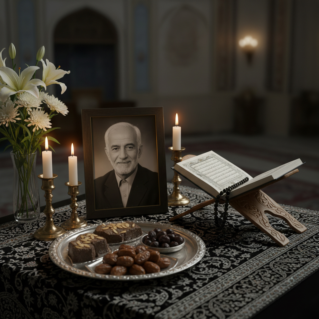 راهنمای جامع پذیرایی مراسم چهلم: از آداب و رسوم تا چک‌لیست کامل اجرایی