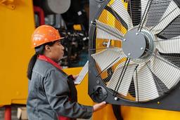 نصب فن آکسیال در کانال افقی یا عمودی