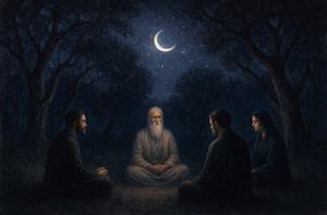 داستان کوتاه(مجلس چهار صدا، در باغ آرامش)