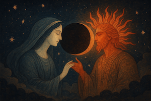 افسانه «شب وصالِ مَه و خور»