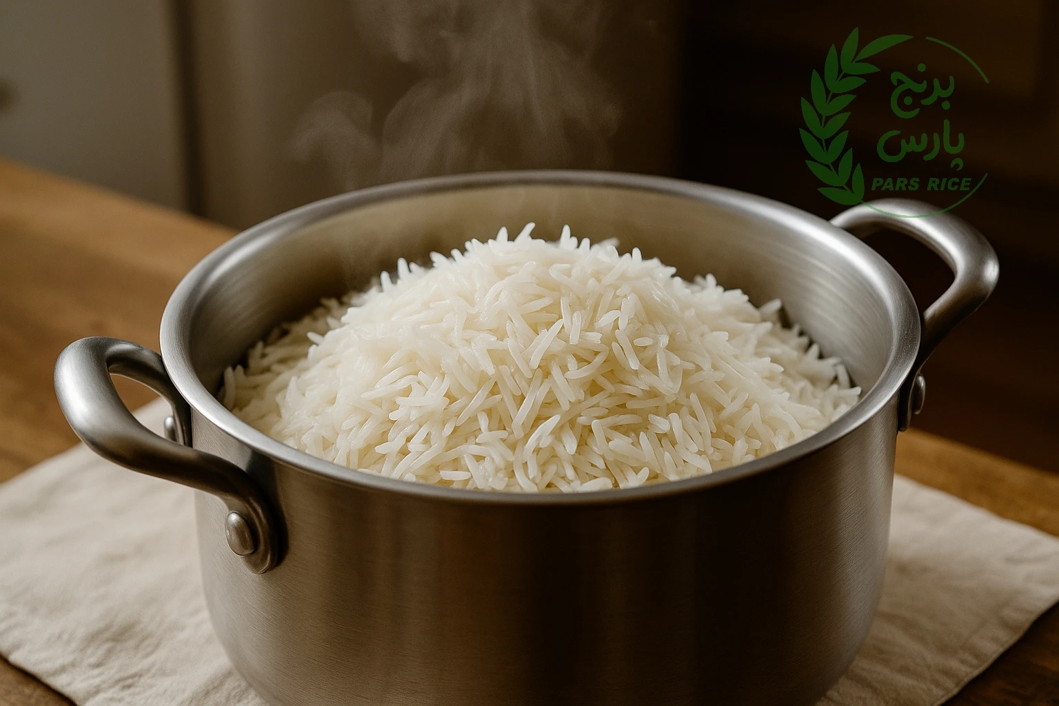 پخت برنج ایرانی با نسبت صحیح آب