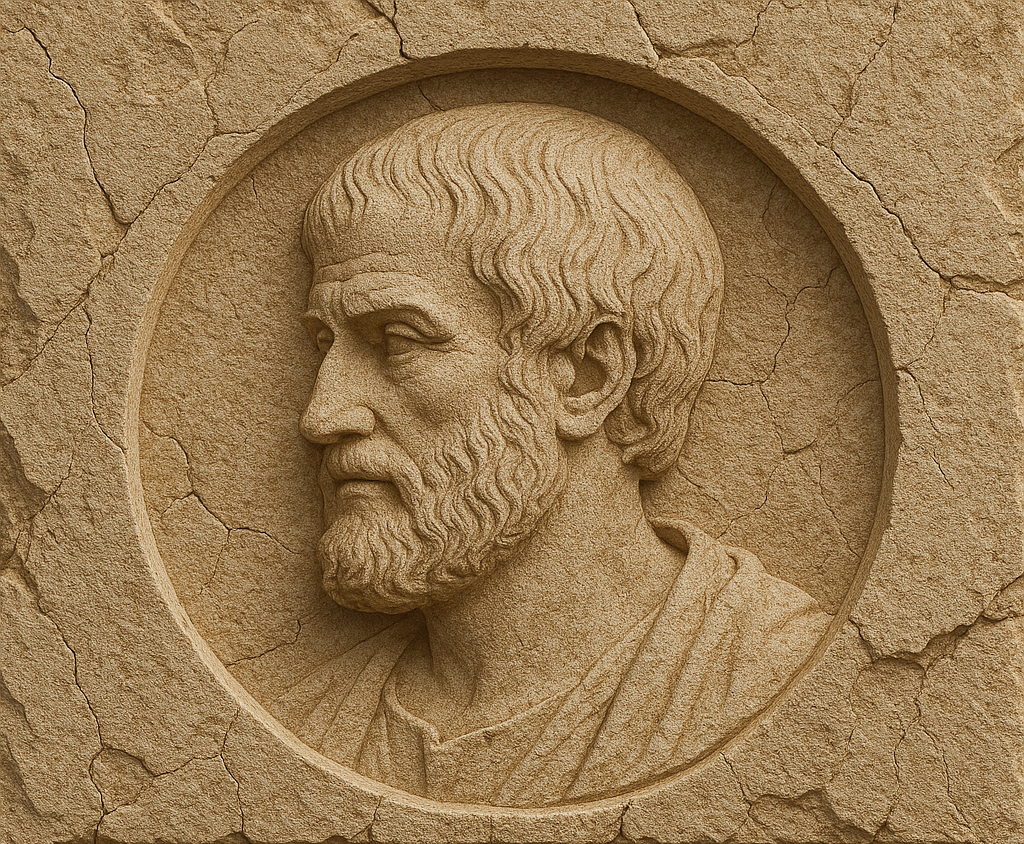 ارسطو در سال۳۳۵ق.م