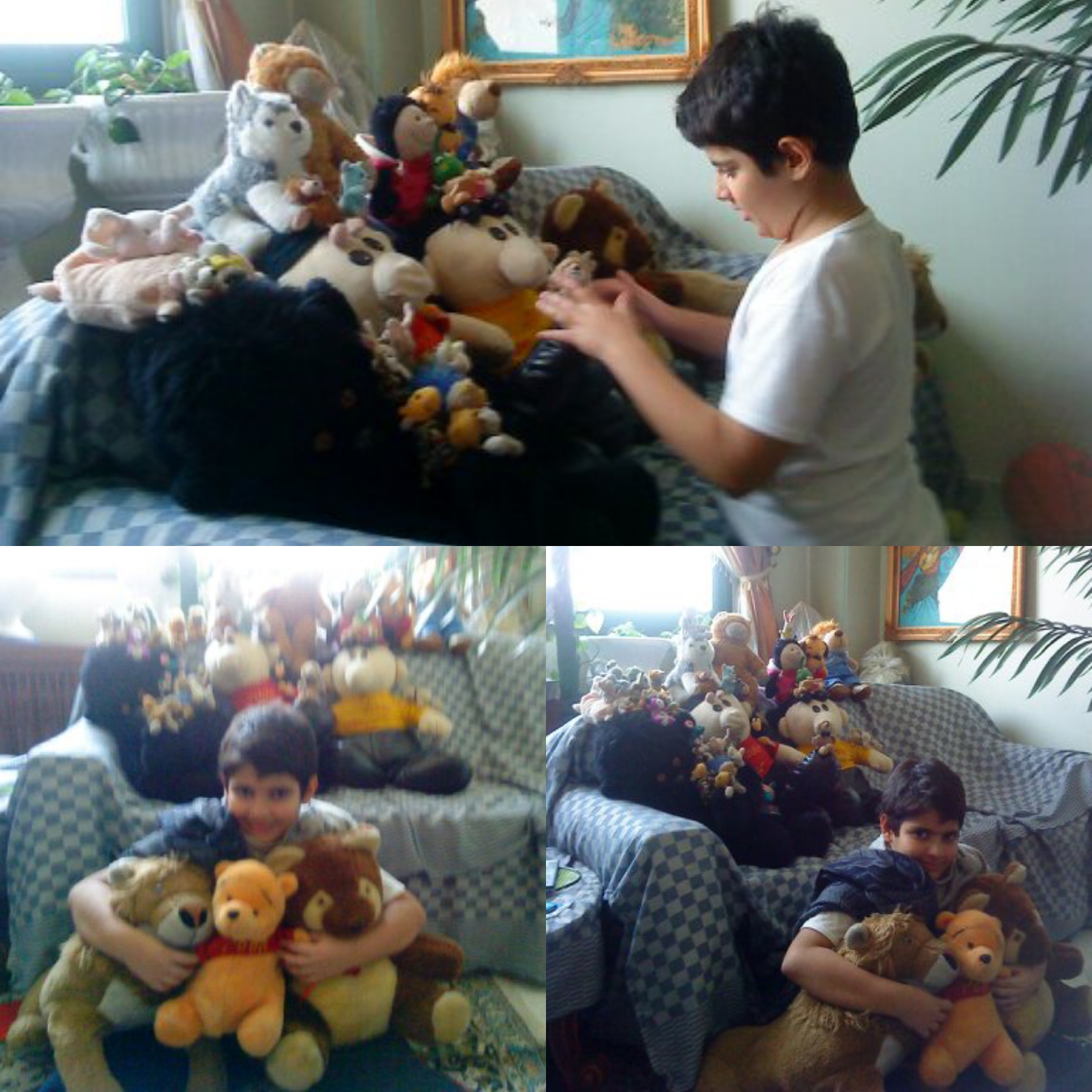 حالا که ۲۶ سالمه این عروسک ها تعدادشون خیلی بیشتر شده و هنوز خیلی از این عروسک هایی که در عکس میبینید توی اتاقمه و همیشه به شوخی به خواهرم میگم وقتی رفتیم برای من خواستگاری باید بگیم بچهی ما دیوانست و یه اتاق مخصوص عروسک داره😂