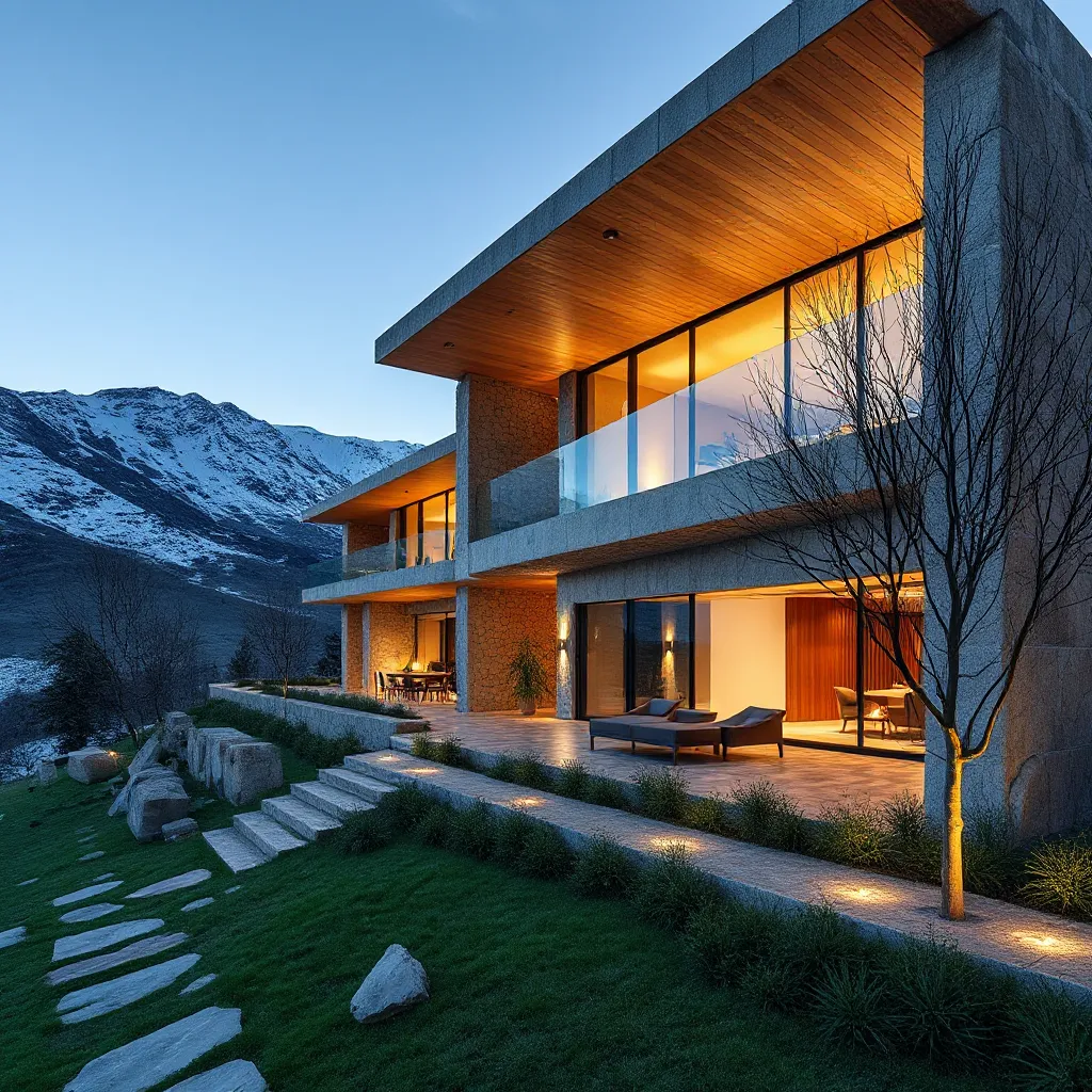 ساخت ویلا با ال اس اف با تیم ویلا بساز