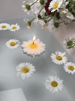 با شمع بابونه،رویاتو روشن کن🌼✨