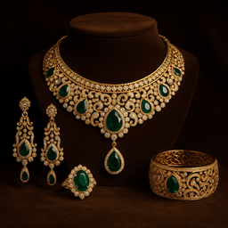 سرویس طلا و جواهر سلطنتی ‌شکوهی جاودانه برای خاص پسندان