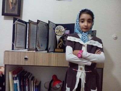 سارینا  دختری سخت کوش  و نخبه 