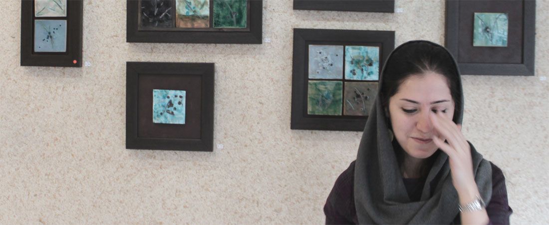 نمایشگاه انفرادی در گالری کمال الدین بهزاد آذر ماه 1391