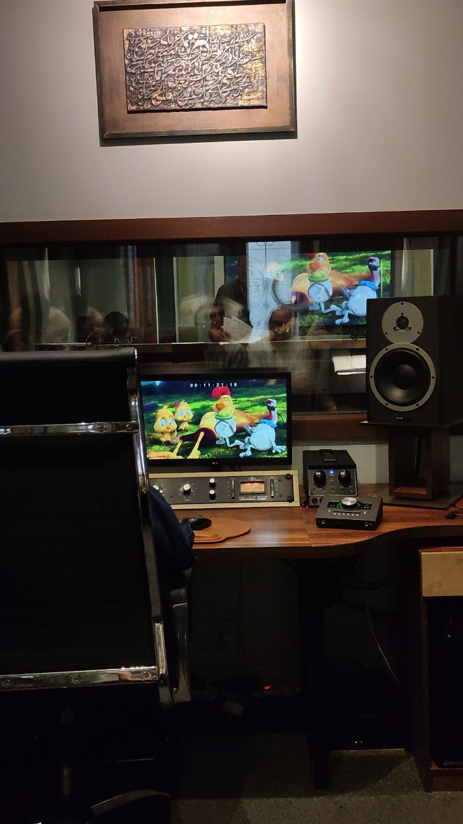 پشت صحنه دوبله انیمیشن