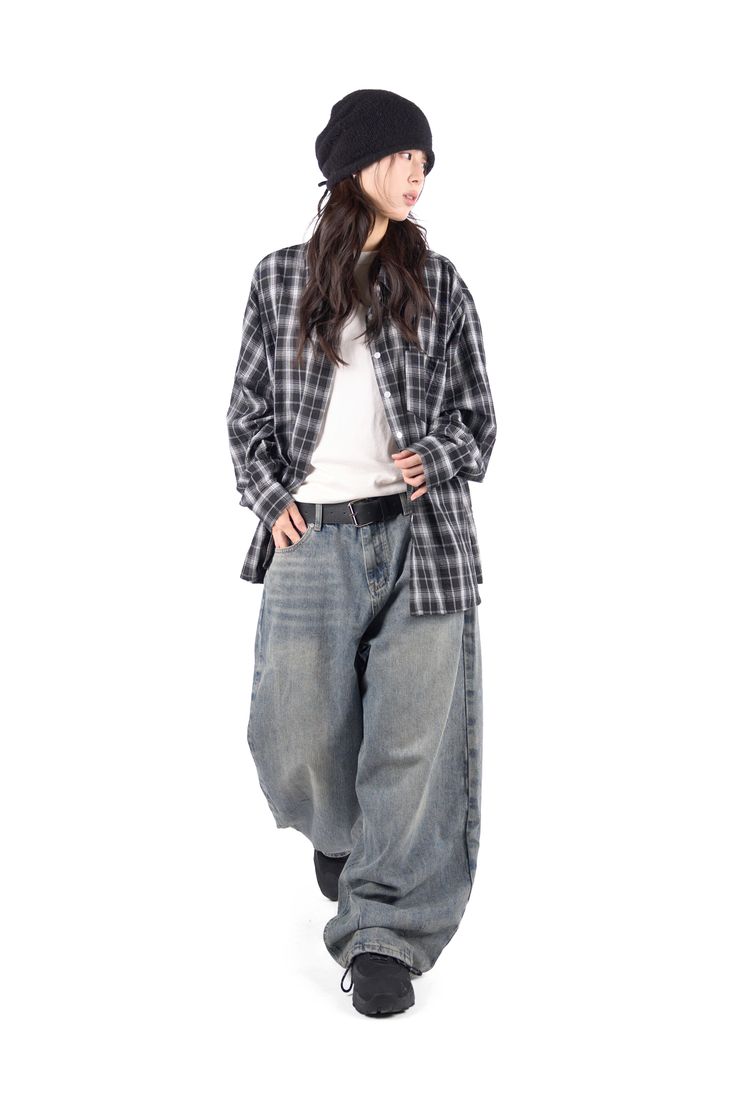 استایل جدید و ترند شلوار شافل جین