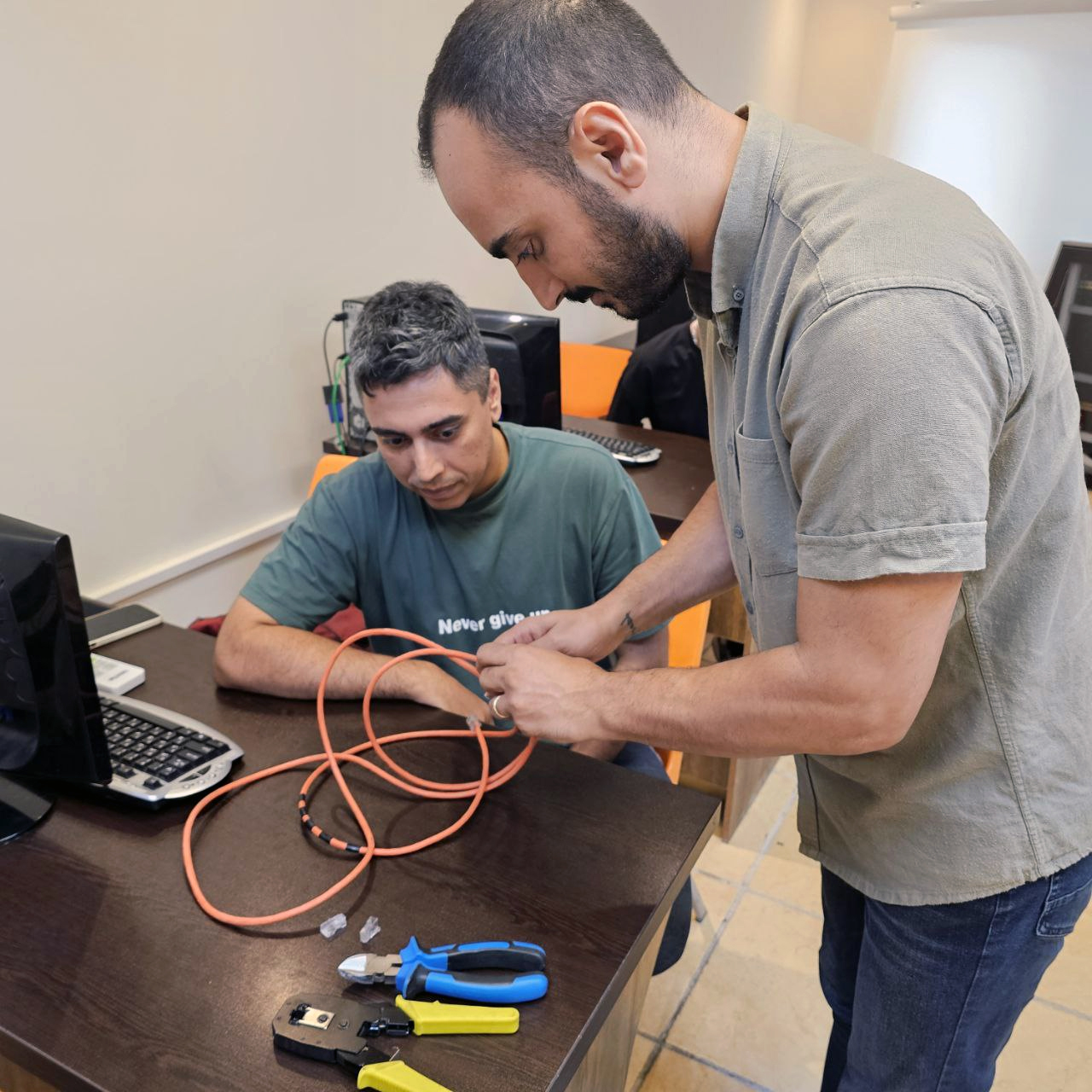 کلاس نتورک پلاس - مجتمع فنی تهران نمایندگی رشت - مدرس آقای مهندس میلاد ندیم خواه