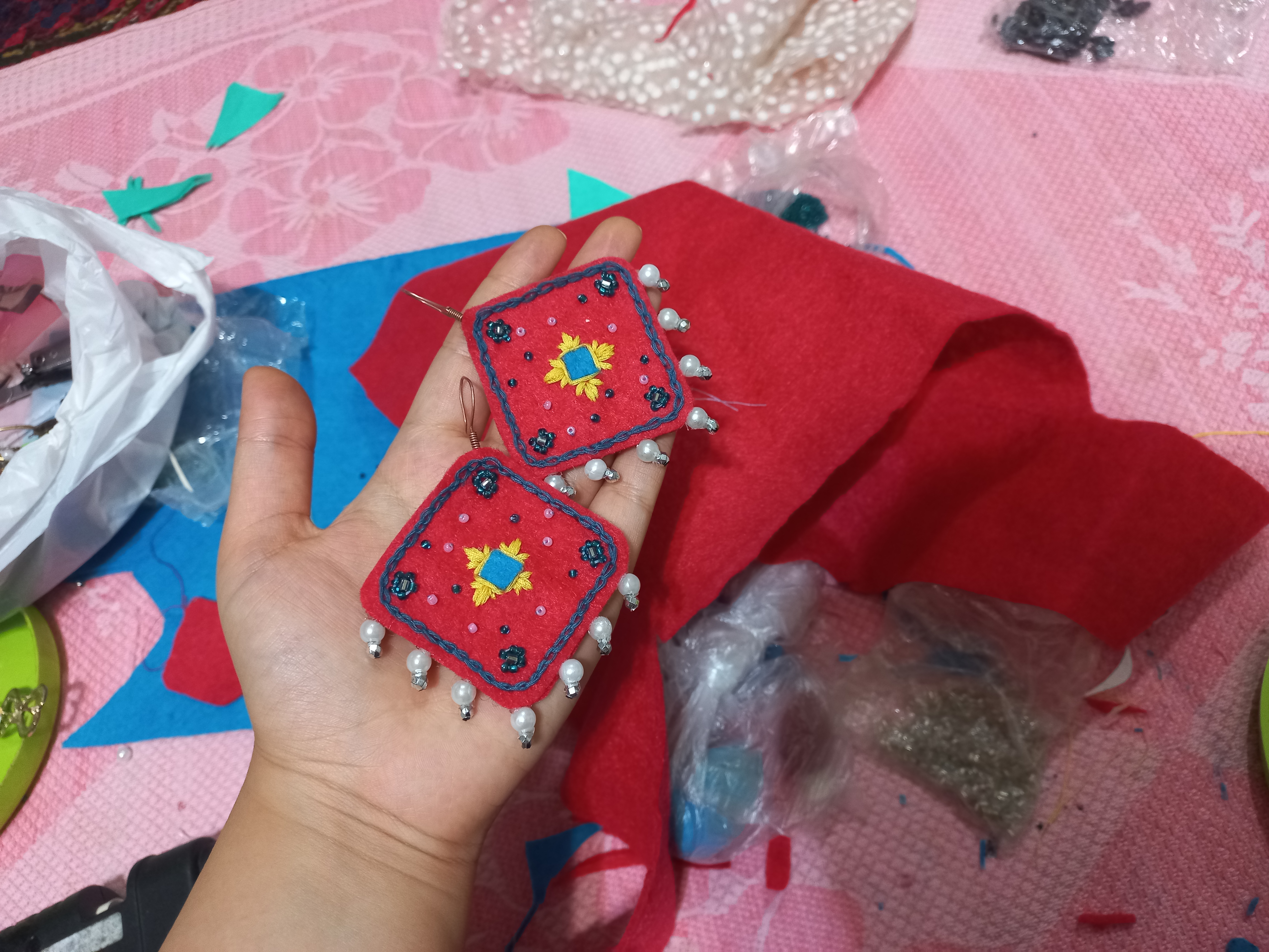 نازنین‌ترین گوشواره‌های دست‌ساز دنیا!