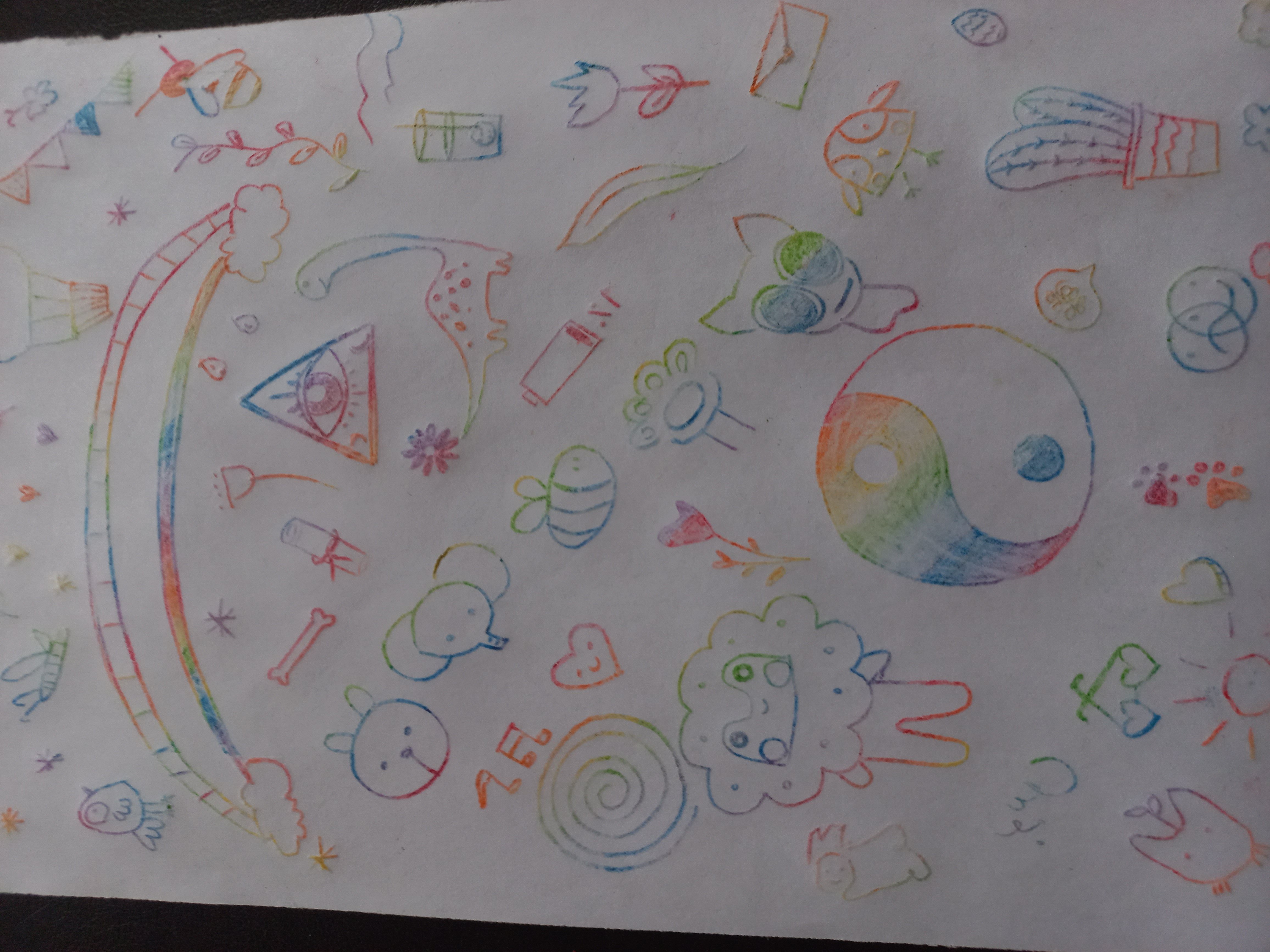 یه کار باحال و آرامش‌بخش که تو کلاس نقاشی بچه‌ها انجام می‌دیم و درین شرایط خودم...