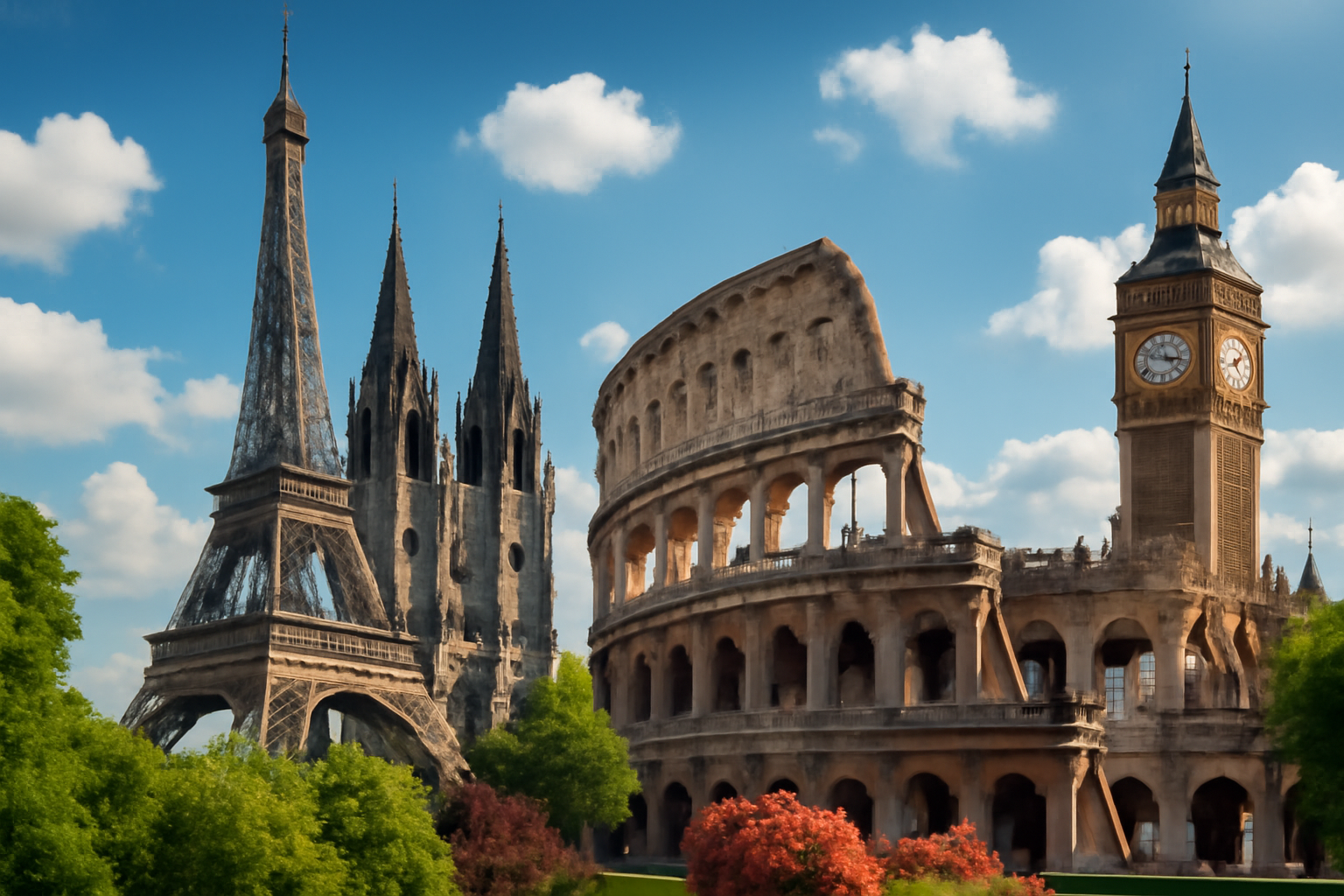 مکان های معروف اروپا