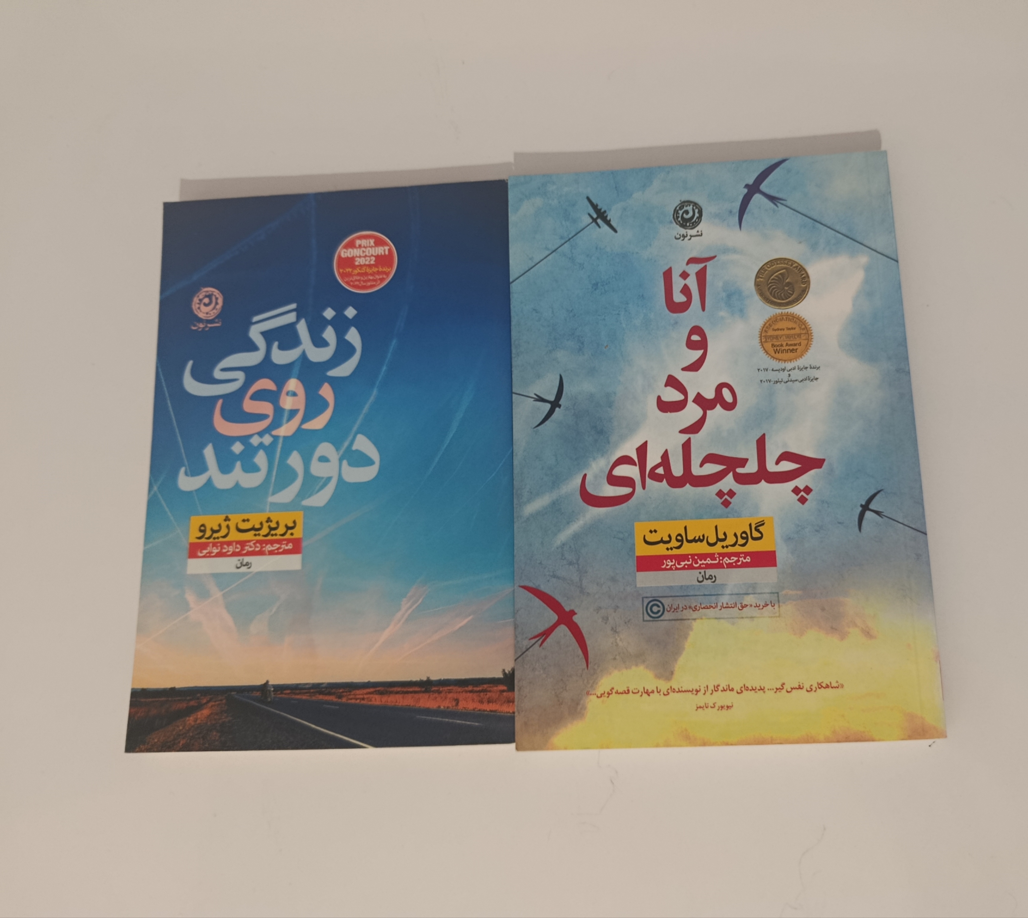 این دو تا رو هم وقت نشده بخونم و هدیه اس و قراره بعداً بخونم .