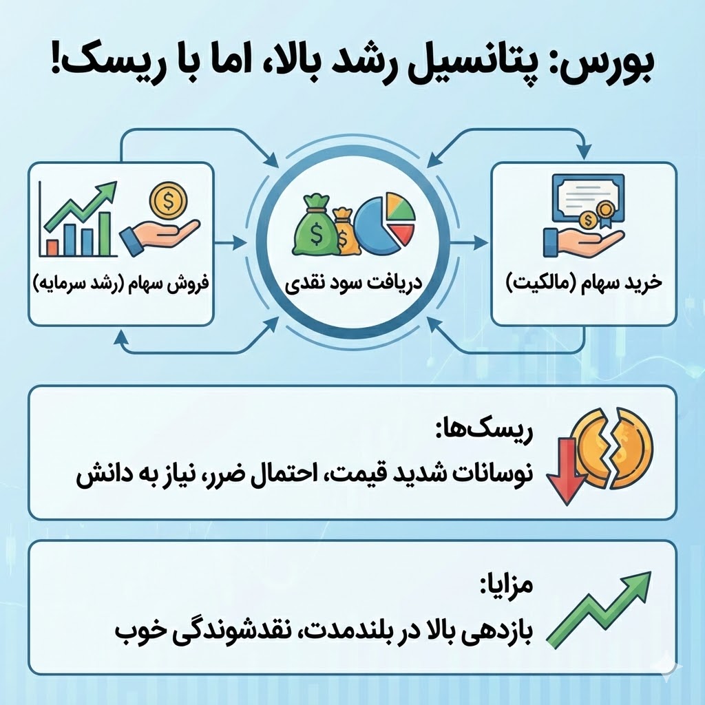 سرمایه گذاری در بورس