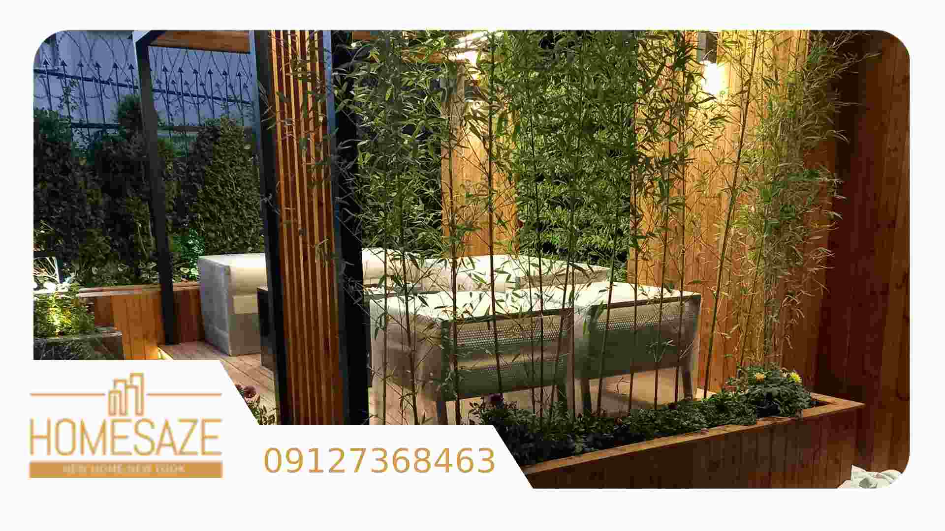 نمونه کار بازسازی روف گاردن