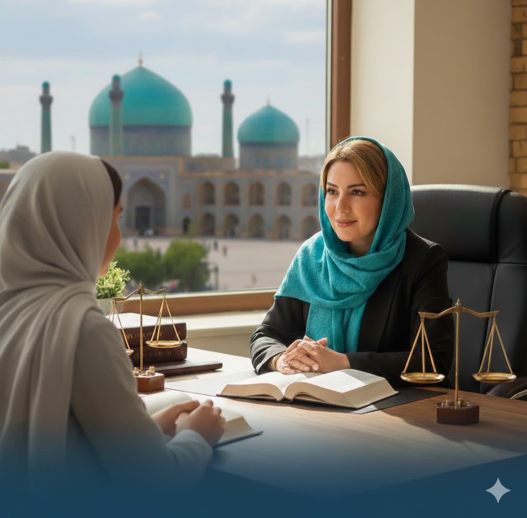بهترین وکیل خانم برای طلاق در اصفهان