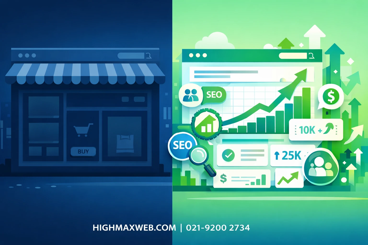 سایت بدون سئو، فقط یک ویترین آنلاین است