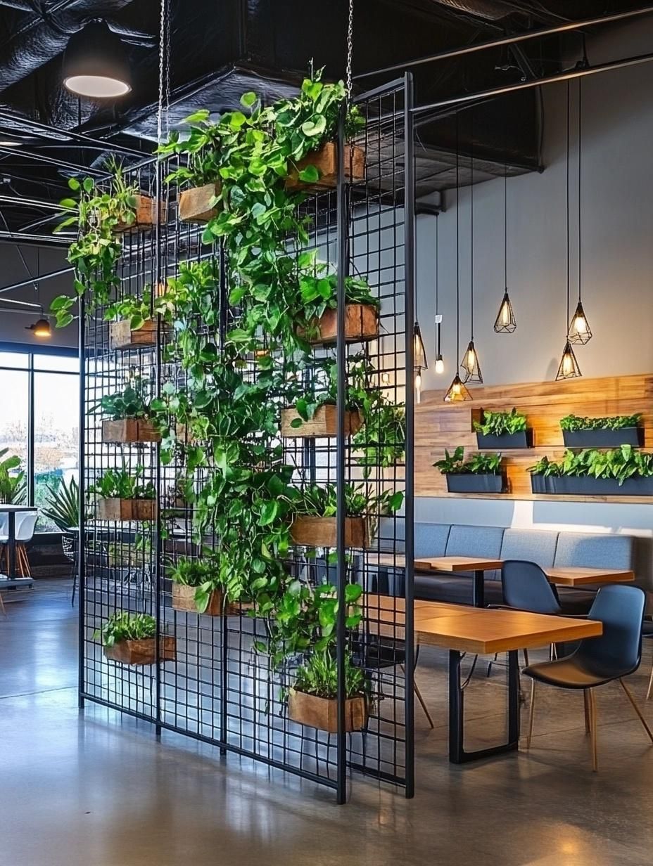 پارتیشن اداری سبز