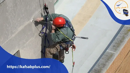 خدمات کار در ارتفاع با طناب شرکت کفساب پلاس در تهران و کرج با تضمین قیمت در بازار