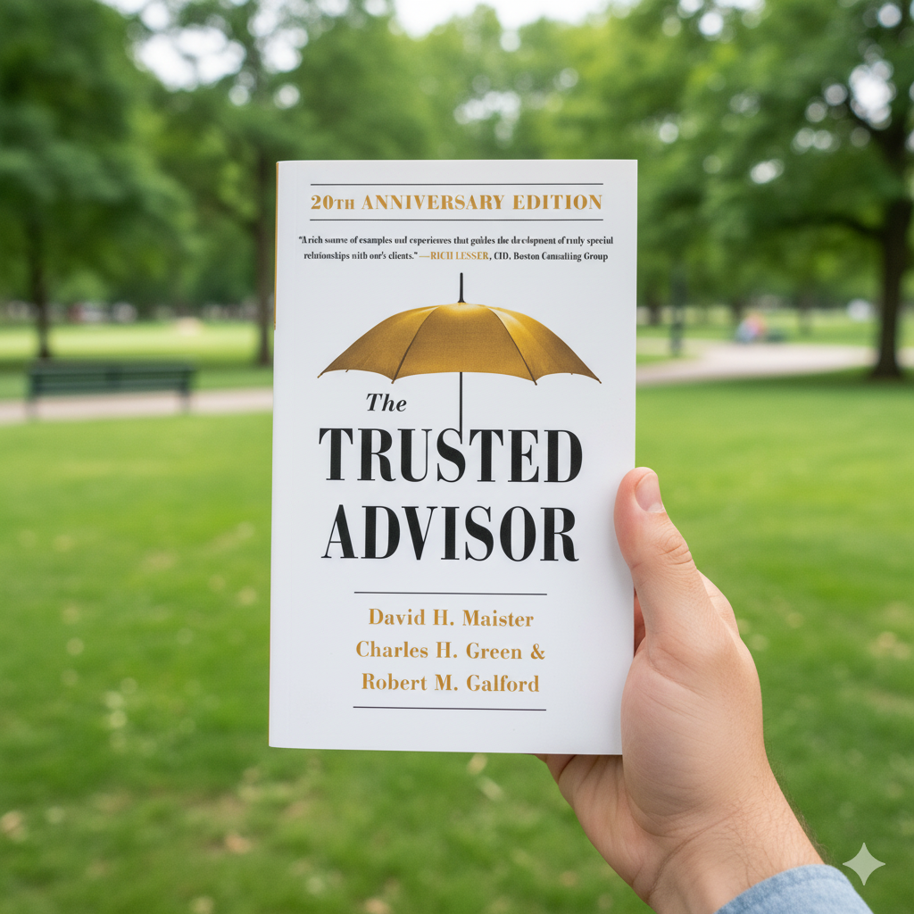 کتاب مشاور معتمد، کتاب که این روزها مشغول خواندنش هستم. (مهر 1404)