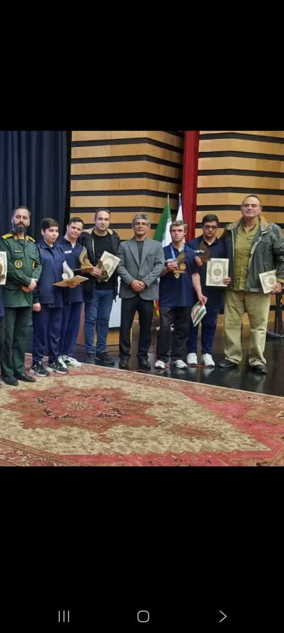 تجلیل از قهرمانان جودو توان یاب