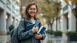 بهترین بارانی برای دانشگاه؛ استایل راحت و کاربردی