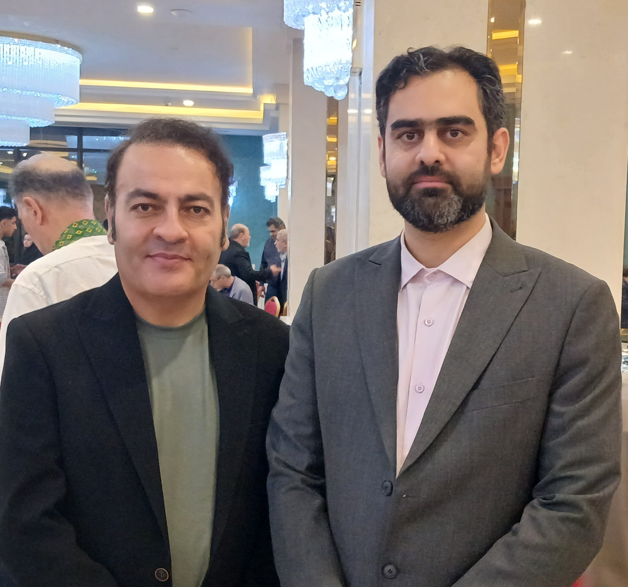 امیر حسین ثابتی و ابراهیم نیرومند