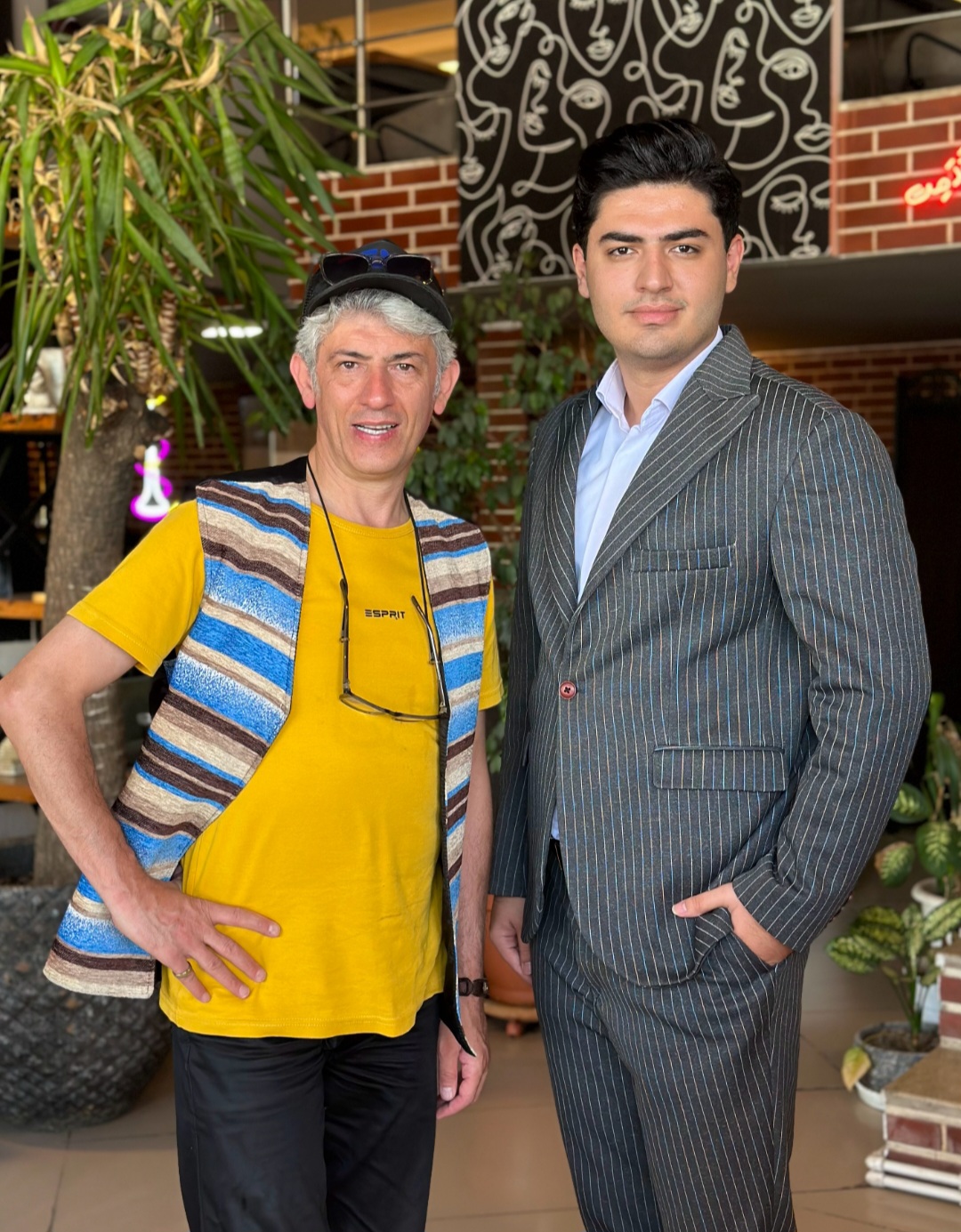 ماهان مرادی کیا و سیروس همتی