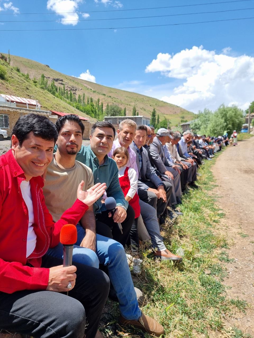 هادی یوسفی ، محمدرضا محمدی ، یحیی پورامینی ( پشت صحنه برنامه کند حیاتی)