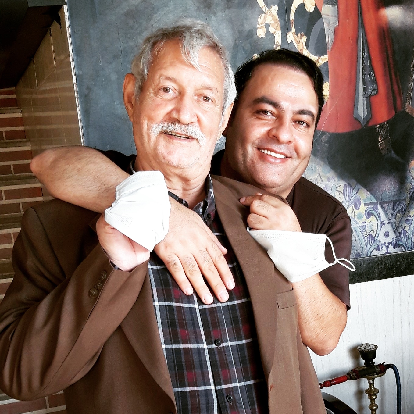 آتش تقی پور و ابراهیم نیرومند