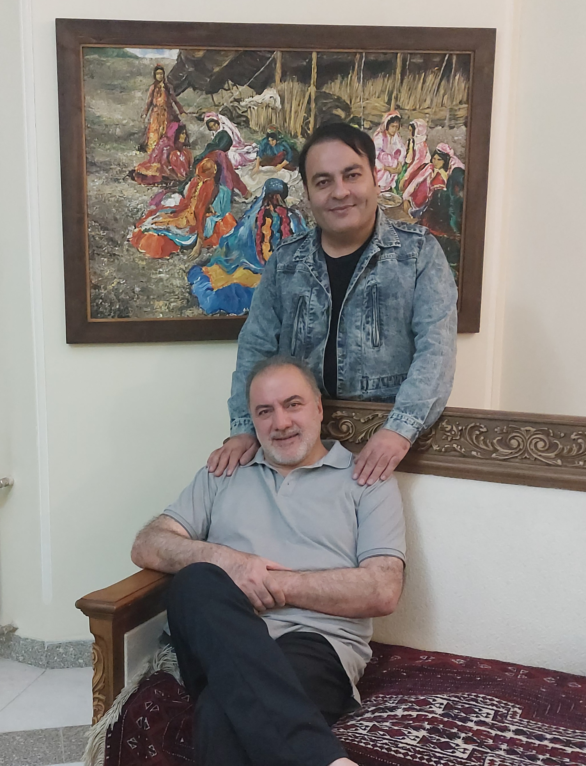 فرهاد قائمیان و ابراهیم نیرومند