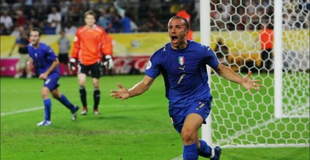 لحظه ی به ثمر رسیدن گل پیروزی بخش توسط الساندرو دل پیرو در نیمه نهایی مقابل آلمان که بلیط صعود به فینال رو تضمین کرد