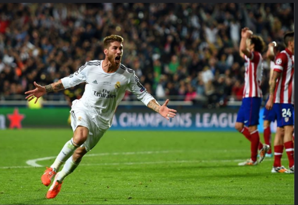 گل دقیقه ۹۲:۴۸ ثانیه ی سرخیو راموس در فینال لیگ قهرمانان اروپا